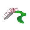 Spiral Small Slide Playground Equipment