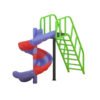 Spiral Slide 7ft Playground Equipment