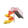 Spiral Slide 6ft Playground Equipment