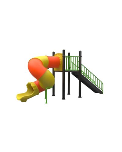 Tunnel Spiral Slide Playground Equipment