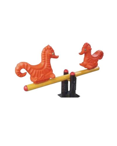 Seahorse See Saw Kids Playground Equipment